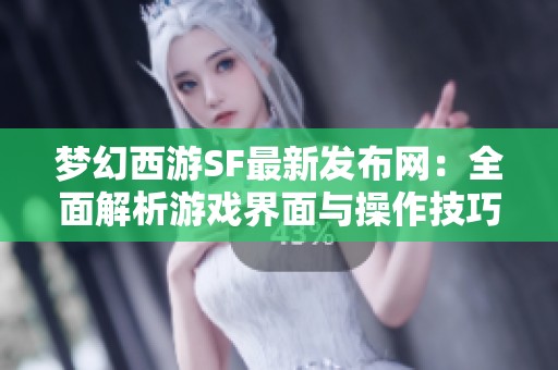 梦幻西游SF最新发布网：全面解析游戏界面与操作技巧