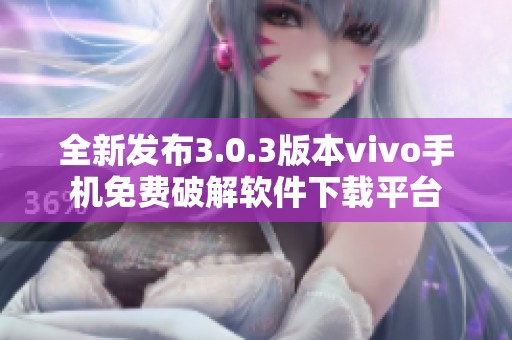 全新发布3.0.3版本vivo手机免费破解软件下载平台