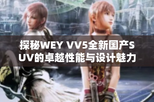 探秘WEY VV5全新国产SUV的卓越性能与设计魅力