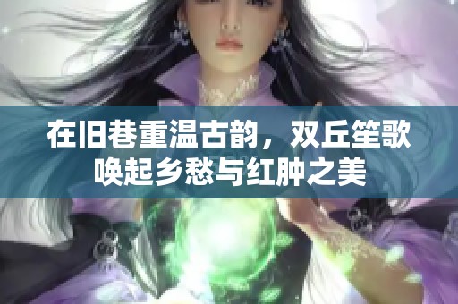 在旧巷重温古韵，双丘笙歌唤起乡愁与红肿之美