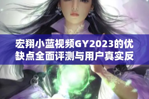 宏翔小蓝视频GY2023的优缺点全面评测与用户真实反馈分析