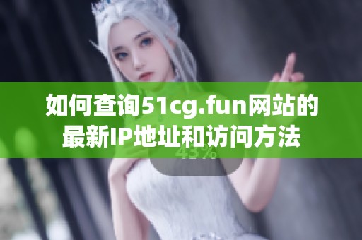 如何查询51cg.fun网站的最新IP地址和访问方法