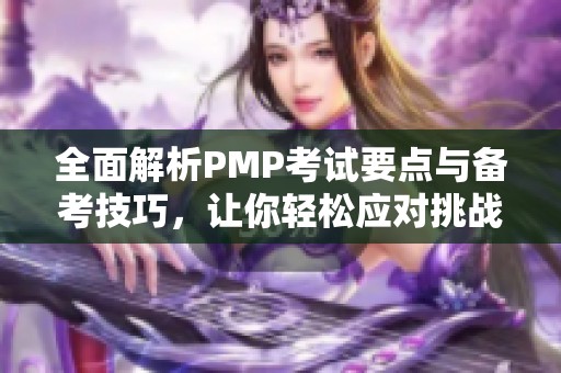 全面解析PMP考试要点与备考技巧，让你轻松应对挑战