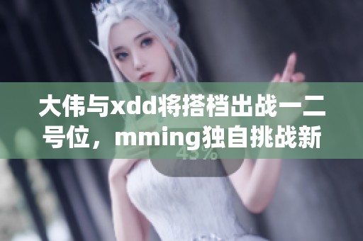 大伟与xdd将搭档出战一二号位，mming独自挑战新局