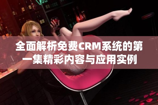 全面解析免费CRM系统的第一集精彩内容与应用实例