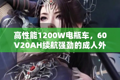 高性能1200W电瓶车，60V20AH续航强劲的成人外卖专用车