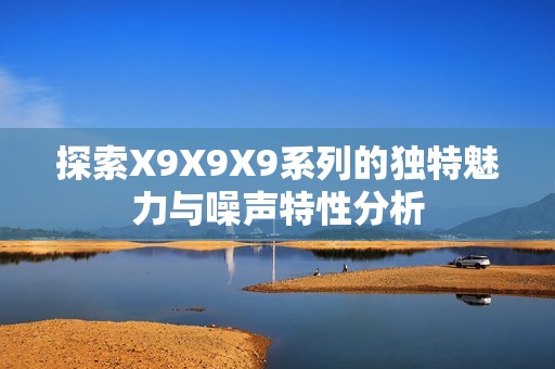 探索X9X9X9系列的独特魅力与噪声特性分析