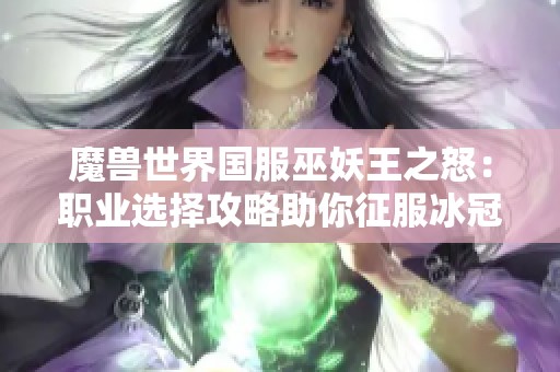 魔兽世界国服巫妖王之怒：职业选择攻略助你征服冰冠堡