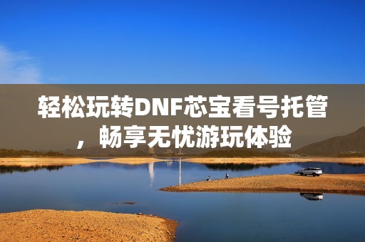 轻松玩转DNF芯宝看号托管，畅享无忧游玩体验