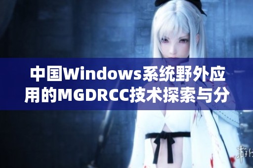 中国Windows系统野外应用的MGDRCC技术探索与分析