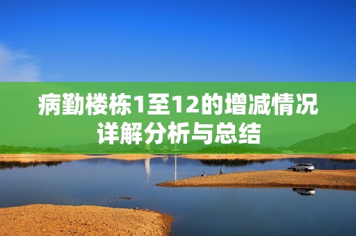 病勤楼栋1至12的增减情况详解分析与总结