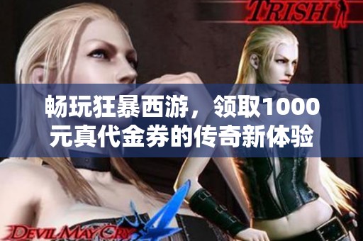 畅玩狂暴西游，领取1000元真代金券的传奇新体验