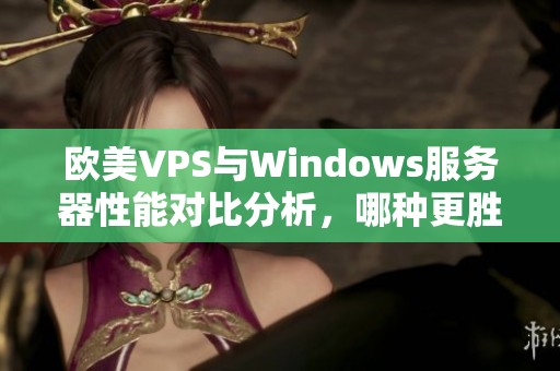 欧美VPS与Windows服务器性能对比分析，哪种更胜一筹