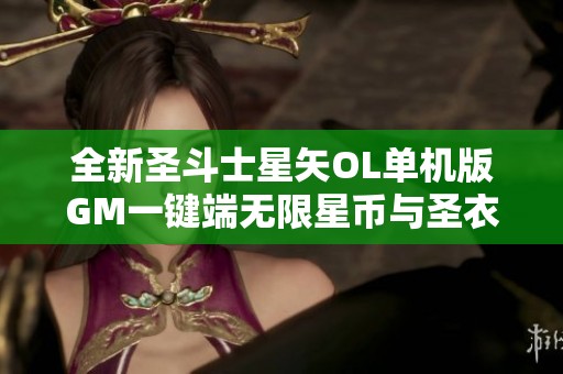 全新圣斗士星矢OL单机版GM一键端无限星币与圣衣副本攻略