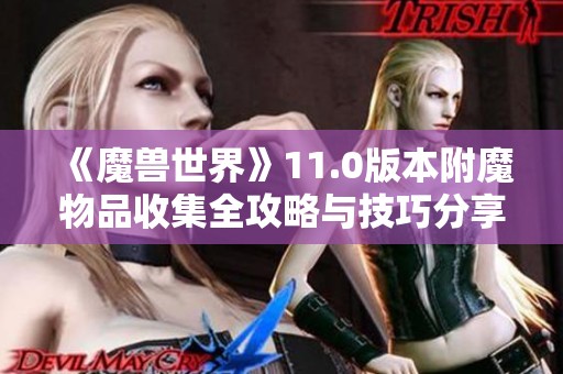 《魔兽世界》11.0版本附魔物品收集全攻略与技巧分享