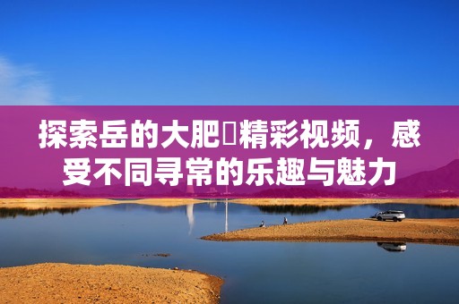 探索岳的大肥坹精彩视频，感受不同寻常的乐趣与魅力