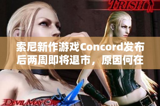 索尼新作游戏Concord发布后两周即将退市，原因何在？