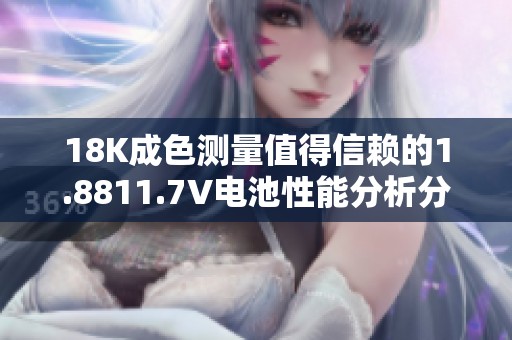 18K成色测量值得信赖的1.8811.7V电池性能分析分享