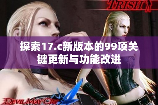 探索17.c新版本的99项关键更新与功能改进