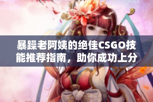 暴躁老阿姨的绝佳CSGO技能推荐指南，助你成功上分