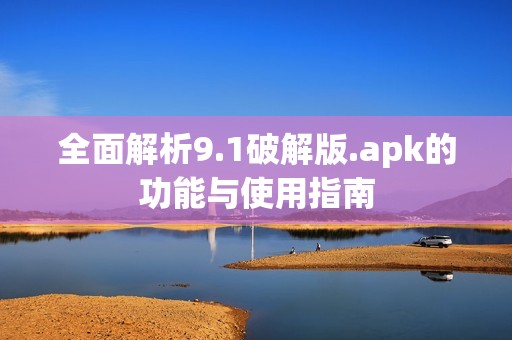 全面解析9.1破解版.apk的功能与使用指南