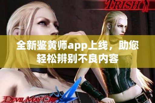 全新鉴黄师app上线，助您轻松辨别不良内容