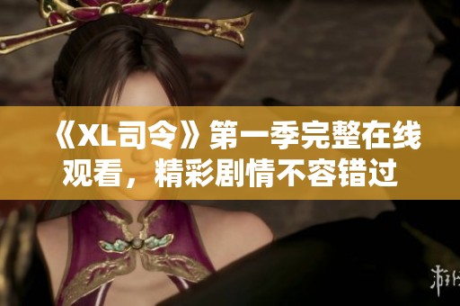 《XL司令》第一季完整在线观看，精彩剧情不容错过