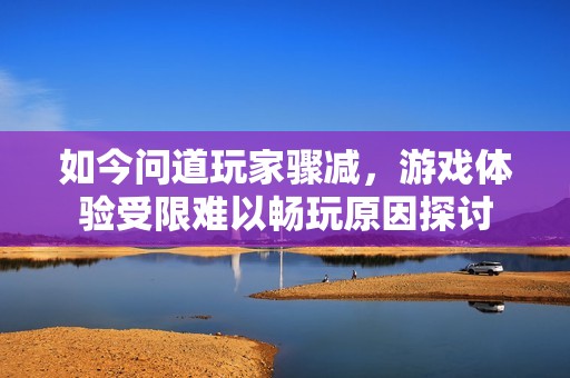 如今问道玩家骤减，游戏体验受限难以畅玩原因探讨