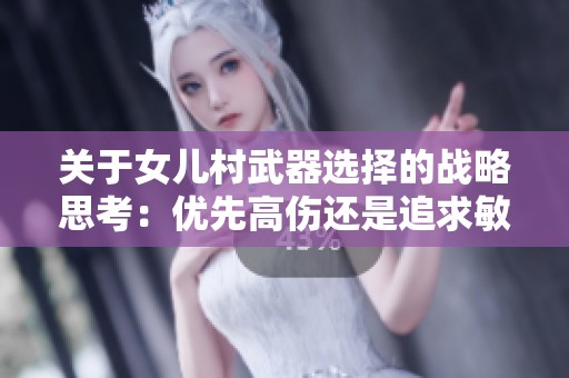 关于女儿村武器选择的战略思考：优先高伤还是追求敏捷