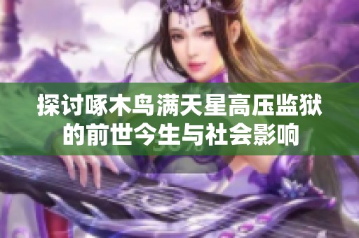 探讨啄木鸟满天星高压监狱的前世今生与社会影响