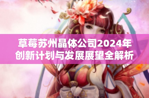 草莓苏州晶体公司2024年创新计划与发展展望全解析